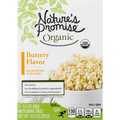 Nature's Promise Organics Microwave Popcorn Butter Flavor - 3 ct