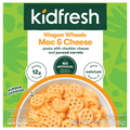 Kidfresh Wagon Wheels Mac & Cheese 12g Protein Frozen Meal