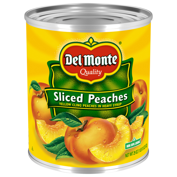 Del Monte Sliced Peaches in Heavy Syrup
