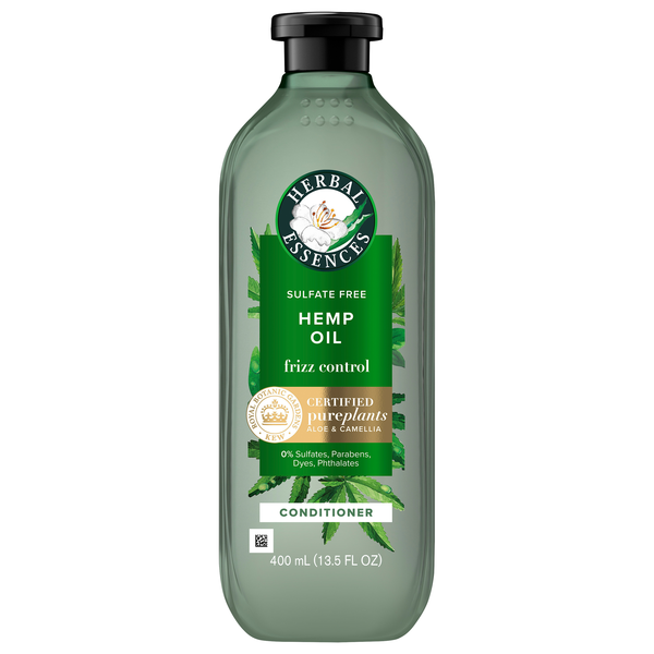 Herbal Essences Hemp Oil Frizz Control Conditioner Aloe & Camelia