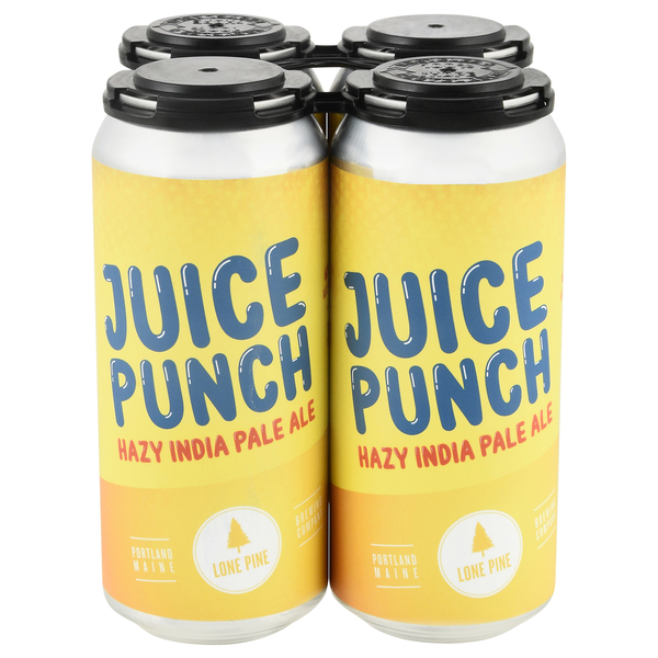 Lone Pine Juice Punch Hazy India Pale Ale Beer - 4 pk