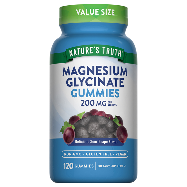 Nature's Truth Magnesium Glycinate Gummies Value Size