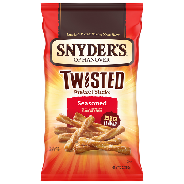 Snyder's of Hanover Seasoned Twisted Pretzel Sticks