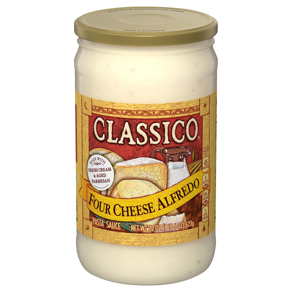 Classico Four Cheese Alfredo Pasta Sauce