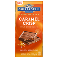 Ghirardelli Caramel Crisp Premium Milk Chocolate Bar