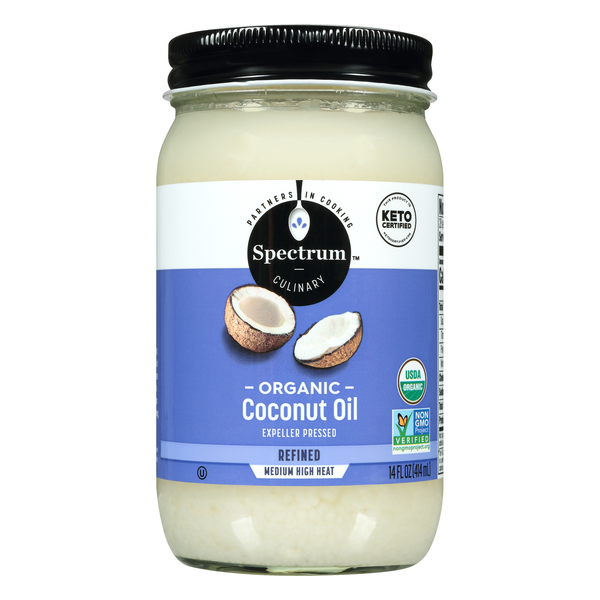Spectrum Organic Refined Expeller Pressed Coconut Oil