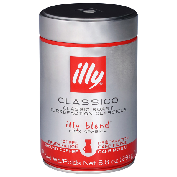Illy Classico Classic Roast Ground Coffee