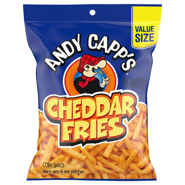 Andy Capp's Cheddar Flavored Fries Value Size