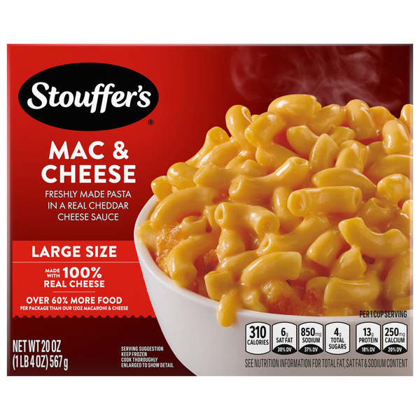 Stouffer's Mac & Cheese Large Size Frozen Meal