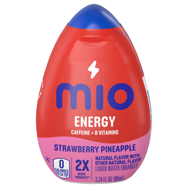 MiO Energy Strawberry Pineapple Liquid Water Enhancer with Caffeine