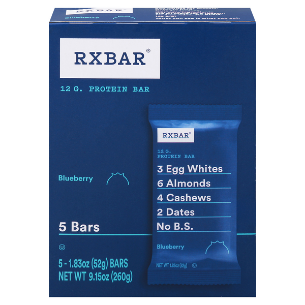 Save on RXBAR Protein Bar Blueberry 5 ct Order Online Delivery MARTIN'S