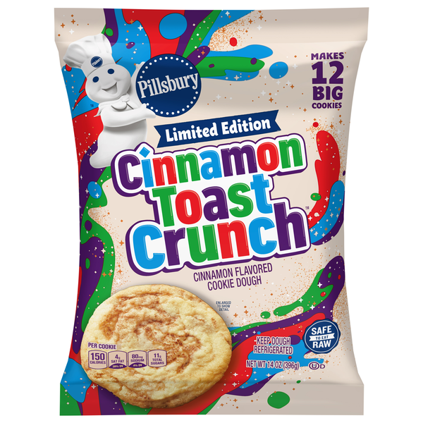 Pillsbury Cinnamon Toast Crunch Cookie Dough - 12 ct