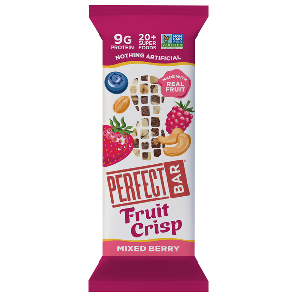 Perfect Bar Layers Crispy Peanut Butter & Berry Bar Refrigerated