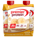 Premier Protein Bananas & Cream High 30g Protein Shakes - 4 pk