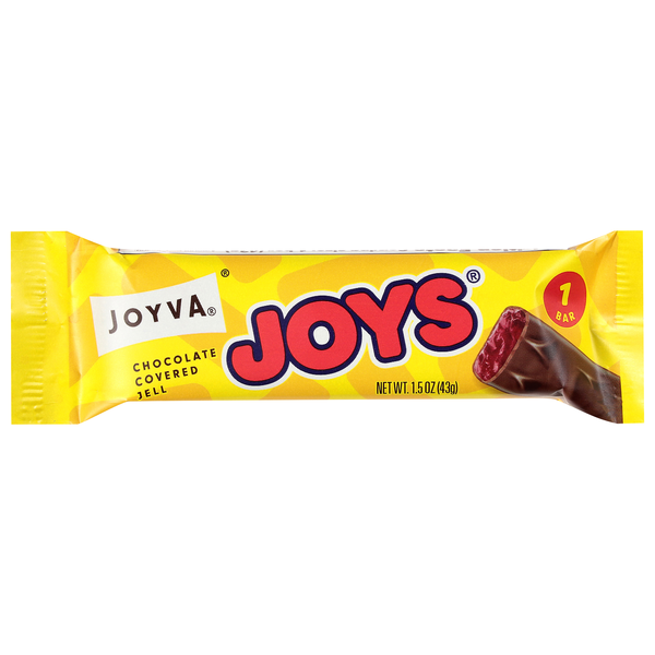 Joyva Joys Chocolate Covered Jell Candy