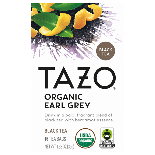 Tazo Regenerative Organic Earl Grey Black Tea Bags