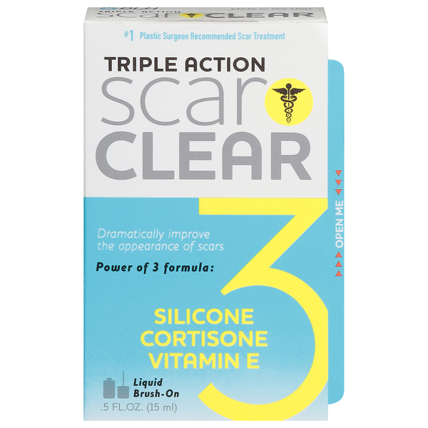 Scar Clear Triple Action Scar Treatment Brush-On Liquid