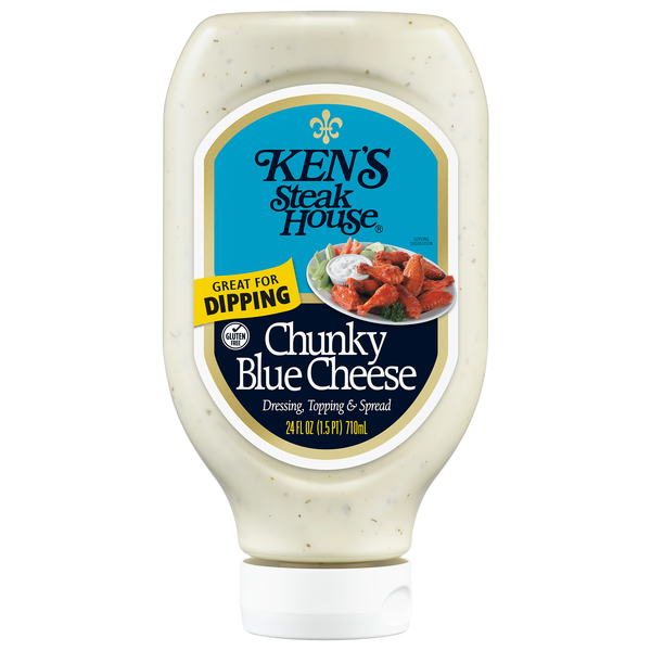 Ken's Steak House Chunky Blue Cheese Dressing Topping & Spread