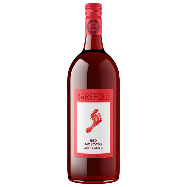 Barefoot California Red Moscato Wine