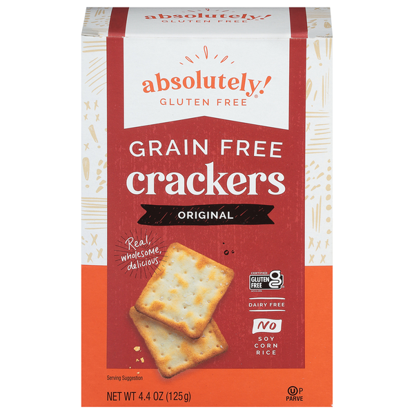 Absolutely Gluten & Grain Free Original Crackers