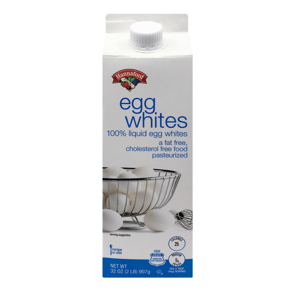Hannaford 100% Liquid Egg Whites Fat Free