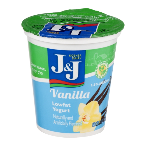 J&J Yogurt Vanilla Low Fat