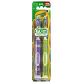 GUM Kids Crayola Metallics Soft Toothbrushes