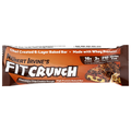 FITCRUNCH Chocolate Chip Cookie Dough 16g Whey Protein Baked Bar