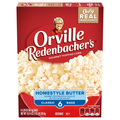 Orville Redenbacher's Homestyle Butter Microwave Popcorn - 6 c