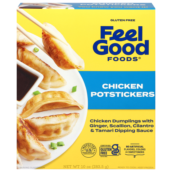 Feel Good Foods Gluten Free Chicken Potstickers Frozen