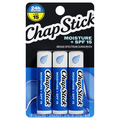 ChapStick Moisture + SPF 15 Original Lip Protectant - 3 ct