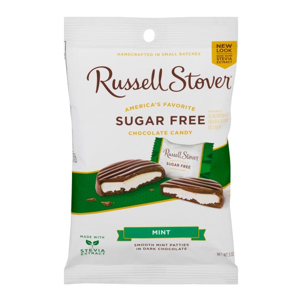 Save on Russell Stover Mint Patties Dark Chocolate Sugar Free Order