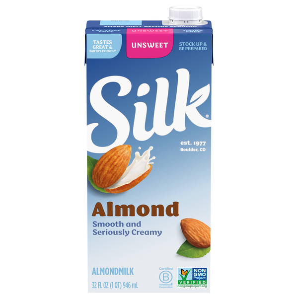 Silk Unsweet Almondmilk