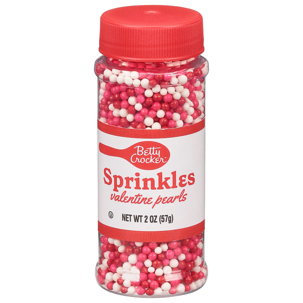 Betty Crocker Valentine's Day Pearls Sprinkles