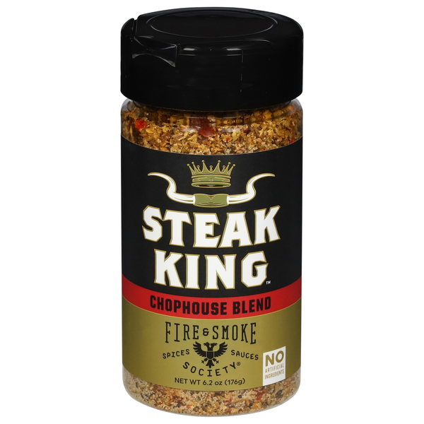 Fire & Smoke Society Steak King Chophouse Blend Seasoning