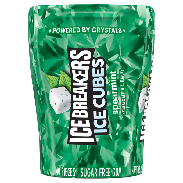 Ice Breakers Ice Cubes Sugar Free Gum Spearmint