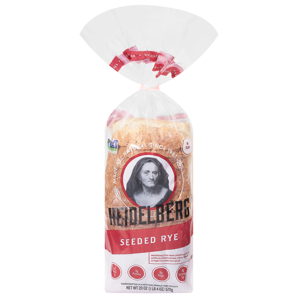 Heidelberg Natural Seeded Rye Sliced Bread