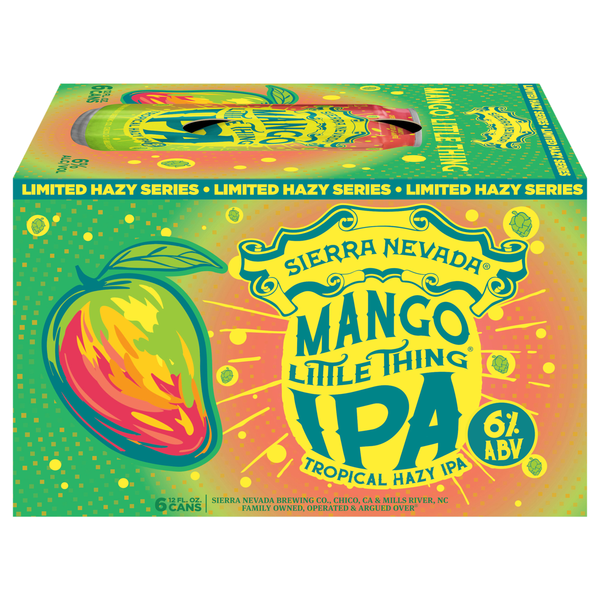 Sierra Nevada Juicy Little Thing Hazy IPA Beer - 6 pk