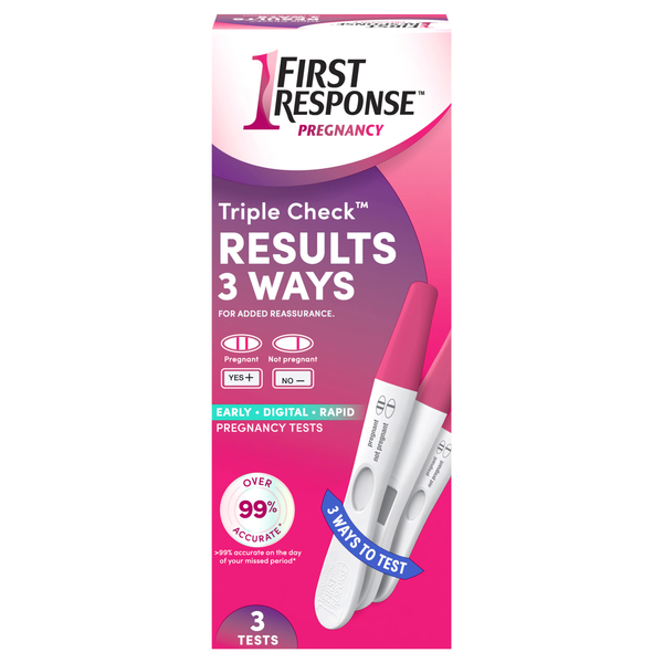 First Response Triple Check Pregnancy Test