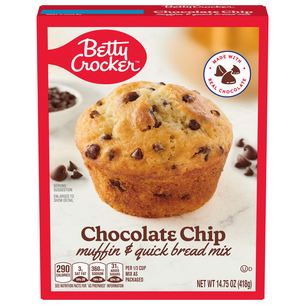 Betty Crocker Chocolate Chip Muffin & Quick Bread Mix