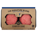 Schweid & Sons Signature Ground Beef Chuck Brisket Burgers - 4 ct Fresh