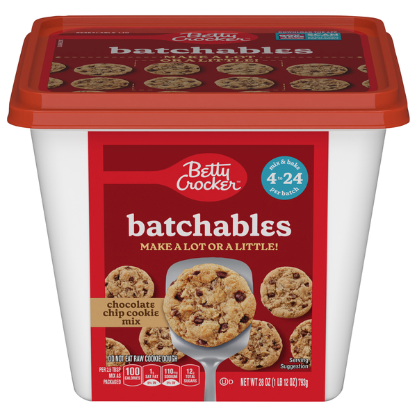Betty Crocker Batchables Chocolate Chip Cookie Mix