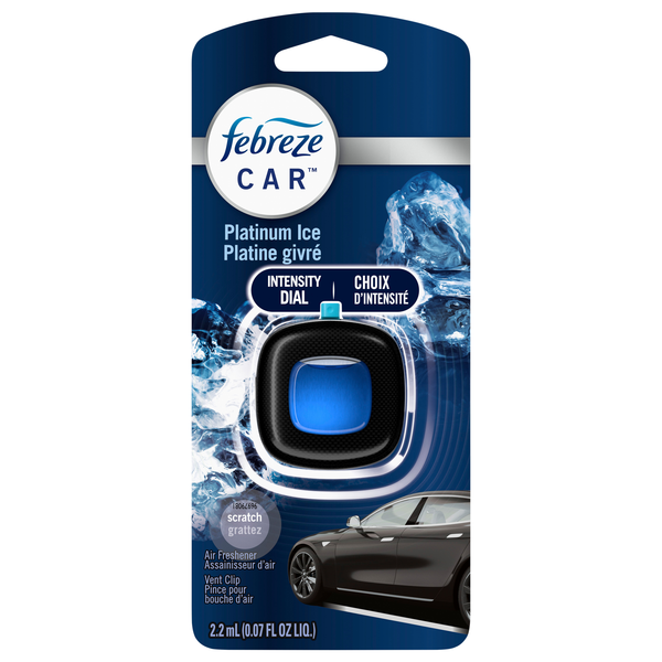 Febreze Car Platinum Ice Vent Clip Air Freshener