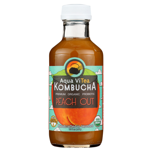 Aqua ViTea Kombucha Probiotic Peachmint