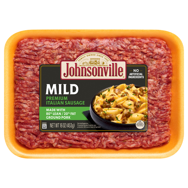 Johnsonville Natural Mild Italian Ground Sausage