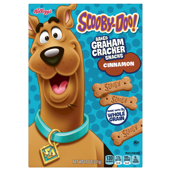 Kellogg's Scooby-Doo! Cinnamon Graham Cracker Snacks