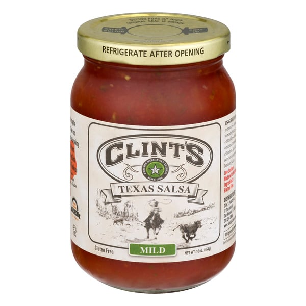 Clint's Mild Texas Salsa