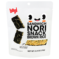 Hapi Brown Rice Sandwich Nori Snack