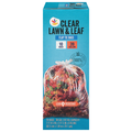 Our Brand Lawn & Leaf Flap Tie Bags Clear 39 Gallon
