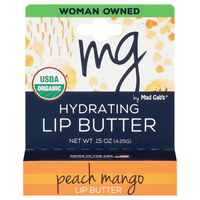 Mad Gab's Organic Moisturizing Peach Mango Lip Butter